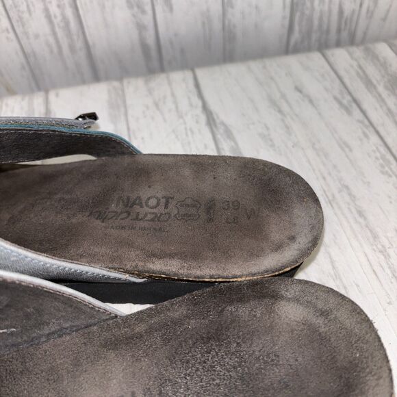 Womens Size 39 US 8 Naot Sandals EUC - Picture 4 of 6